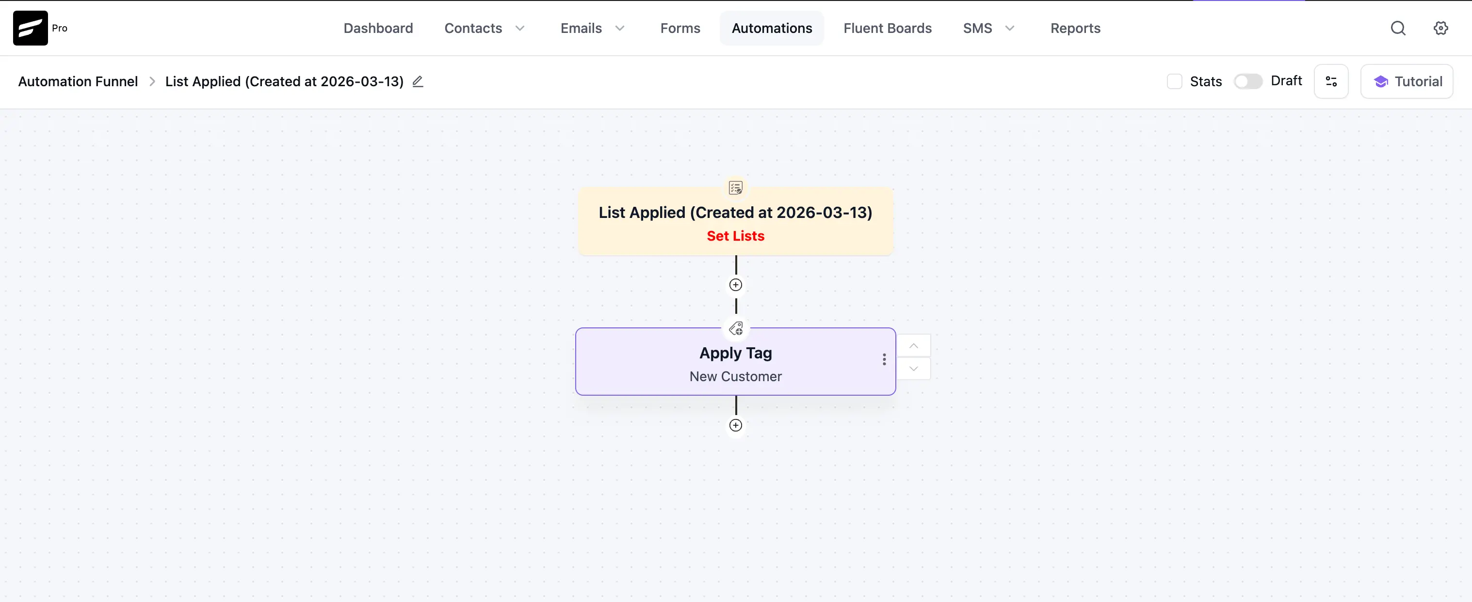 publish the automation