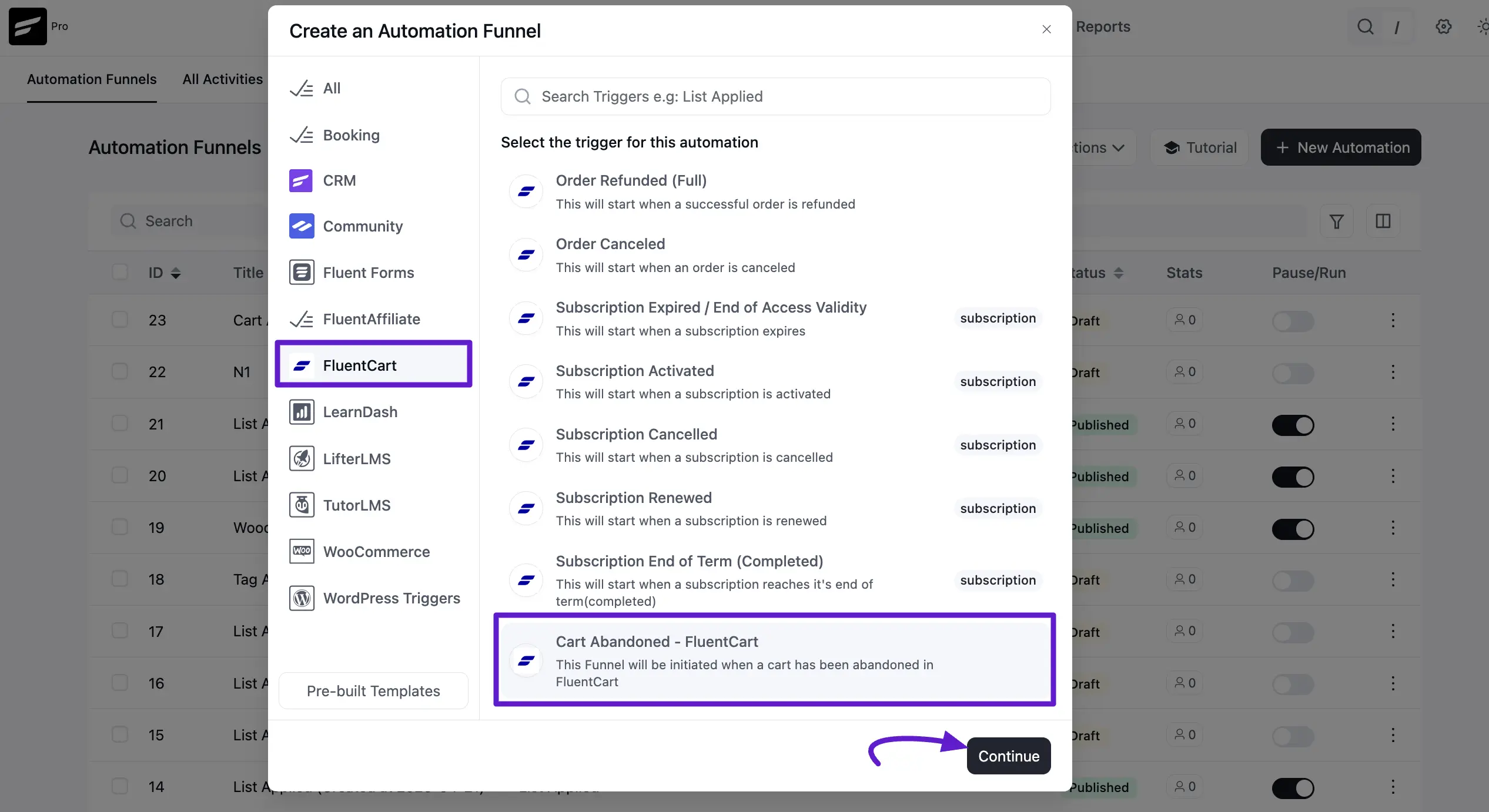Build the Recovery Automatiion