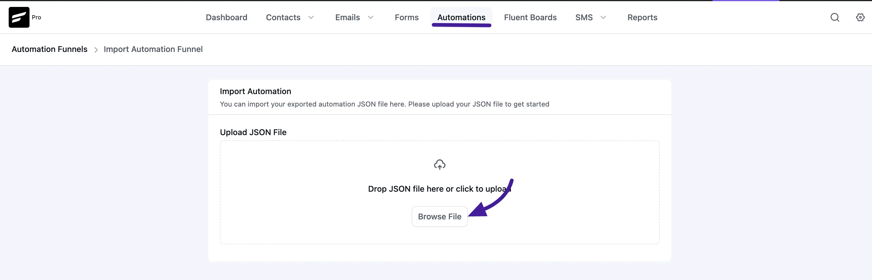 Import Automation