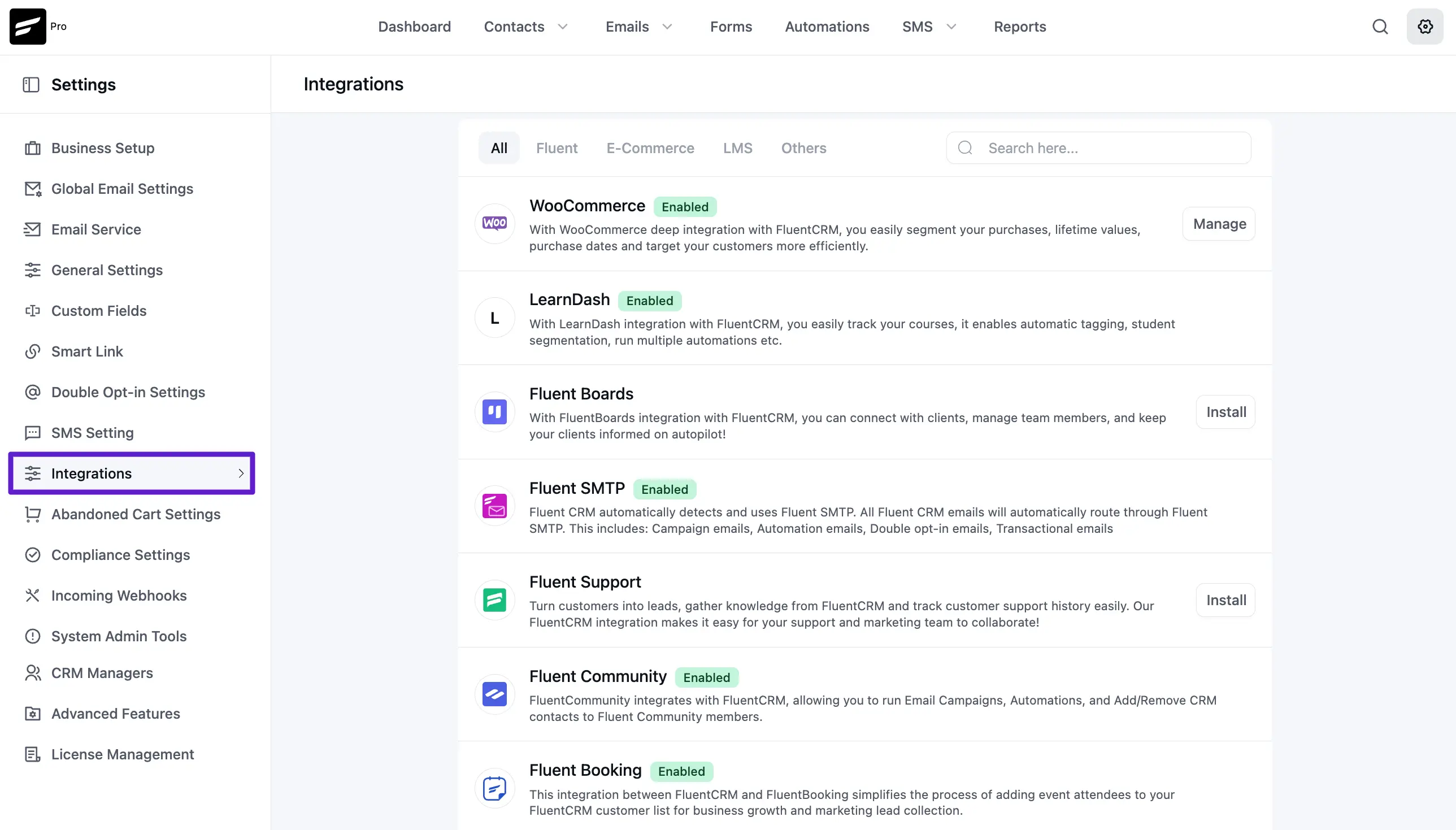 crm integrations