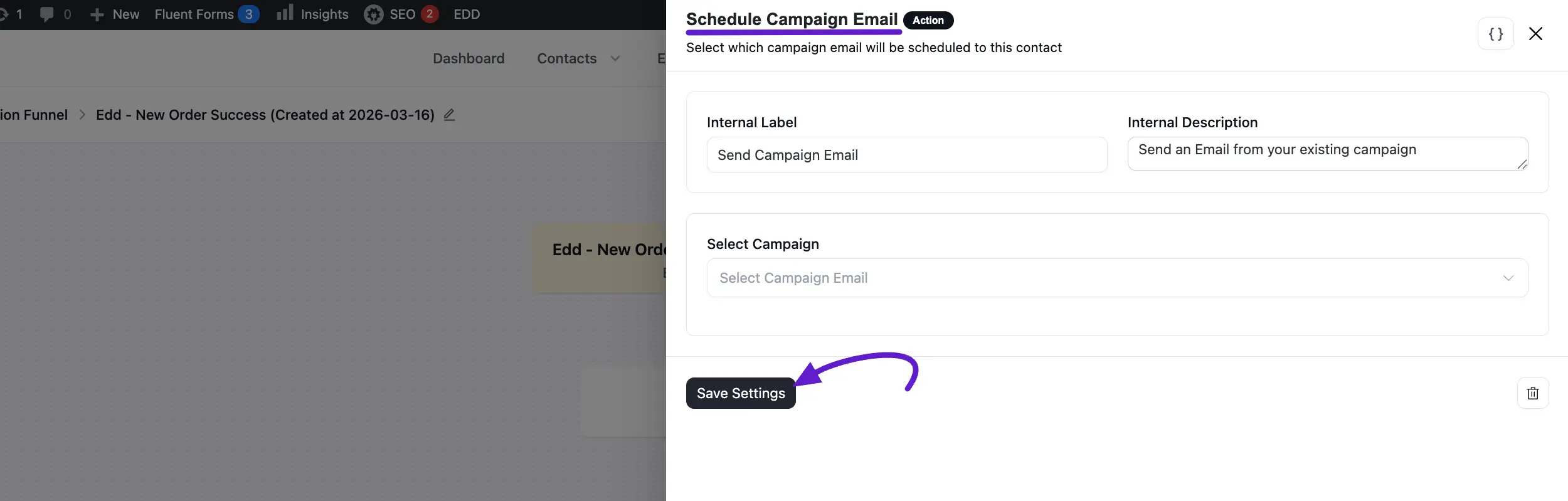 Send Campaign Email